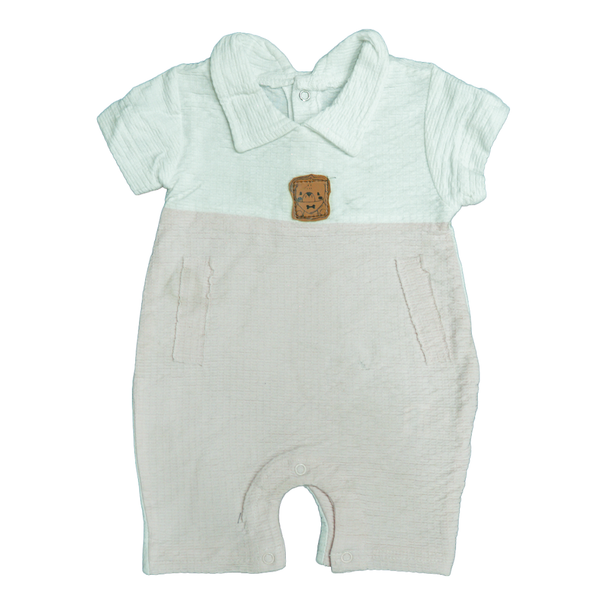 Half Sleeve Soft & Breathable Infant Jumpsuit | Newborn Baby Clothes (0–12 Months)