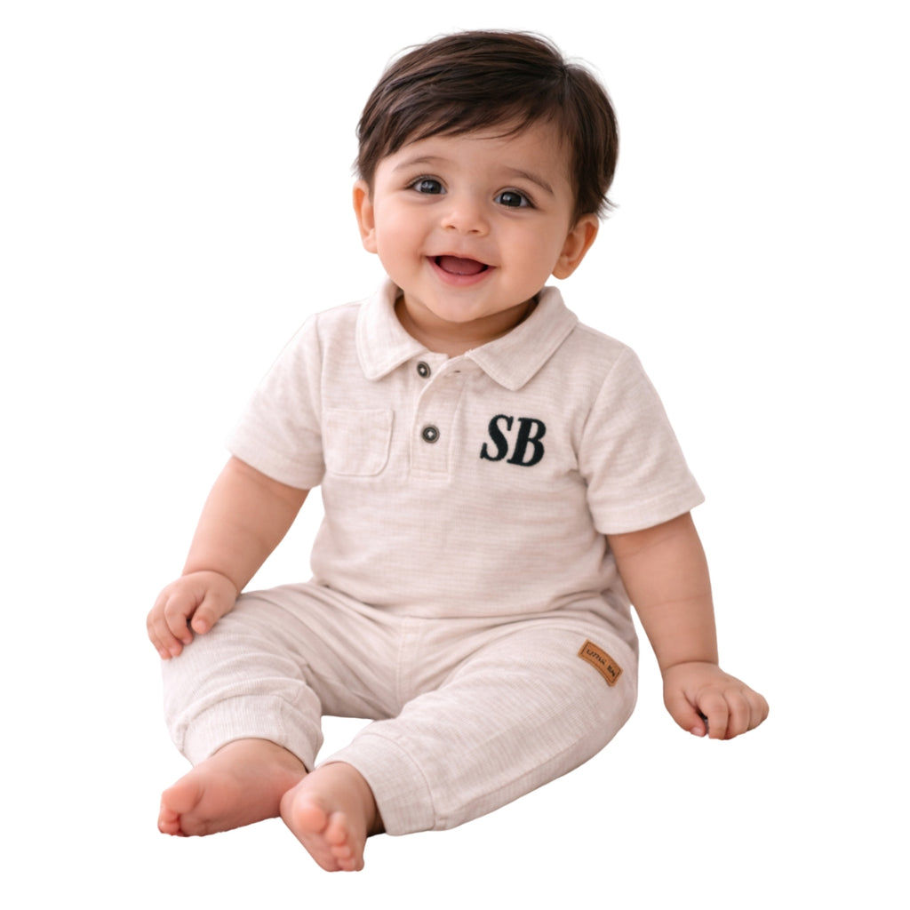 Soft Cotton Baby Co-ord Set – Comfortable & Stylish (3–12 Months)