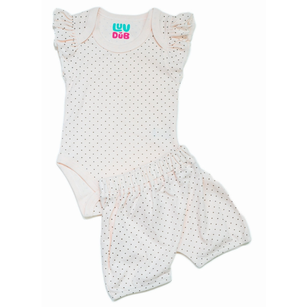 Baby Girls 100% Cotton Sleeveless Coord set with Shorts