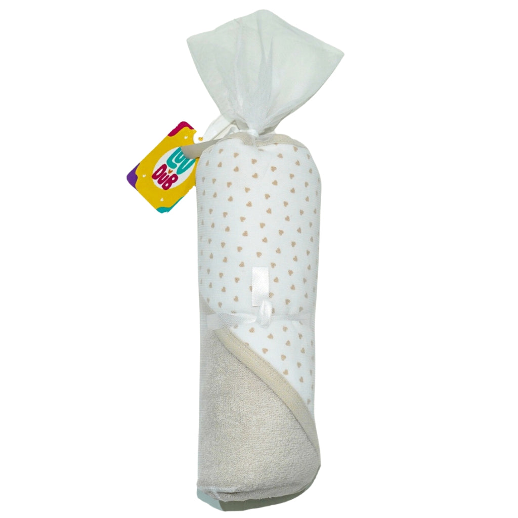 Luv-Dub Baby Bath Towel Hooded Ultra Soft Hooded Towel Highly Absorbent Bathrobe Blanket Toddlers Shower Gifts for Baby Boys &amp; Girls- Hooded Wrapper Bath Towel Multicolor