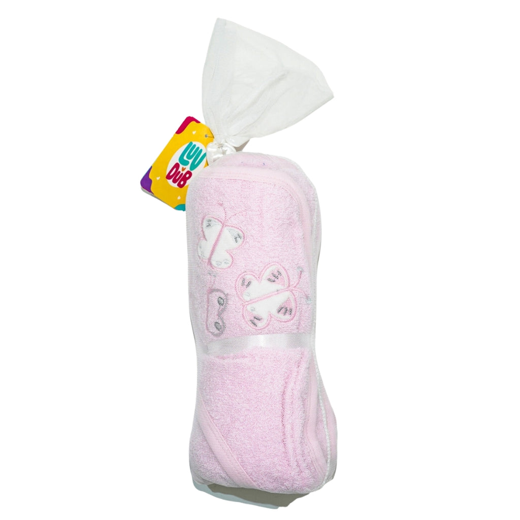 Luv-Dub Baby Bath Towel Hooded Ultra Soft Hooded Towel Highly Absorbent Bathrobe Blanket Toddlers Shower Gifts for Baby Boys &amp; Girls- Hooded Wrapper Bath Towel Multicolor